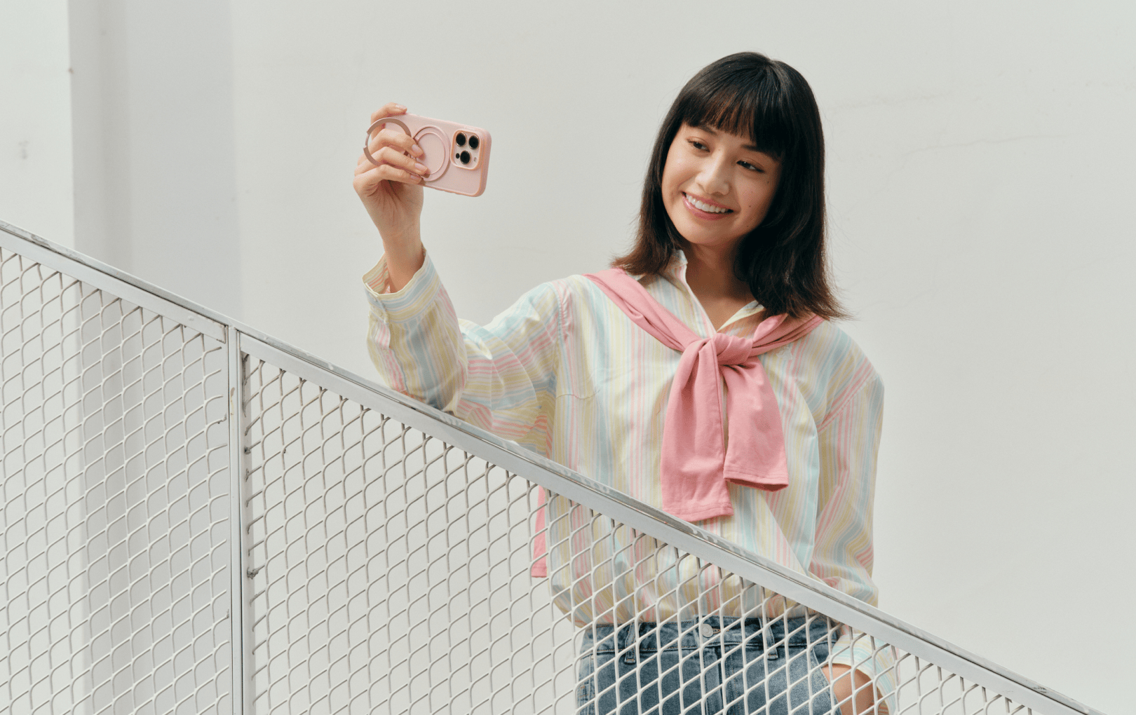 使い始めて3ヶ月経ちましたが、ほぼ不満なく使用できています。リングは緩むことなく、丈夫な造りです。